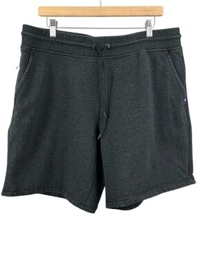 Kit & Ace West Coast Cotton Shorts Dark Grey Size XL